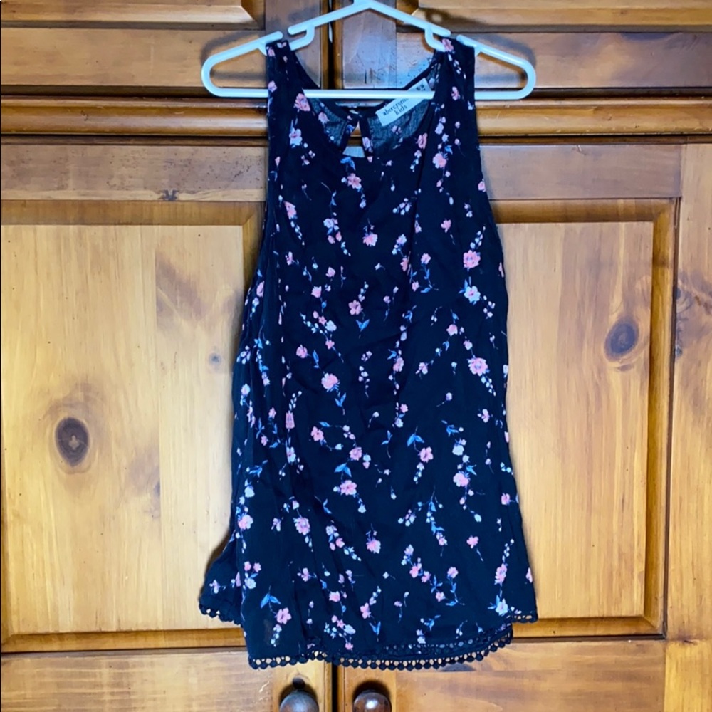 Abercrombie Kids Floral Print Tank Top